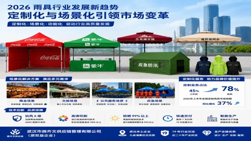 2026 雨具行业发展新趋势：定制化与场景化引领市场变革