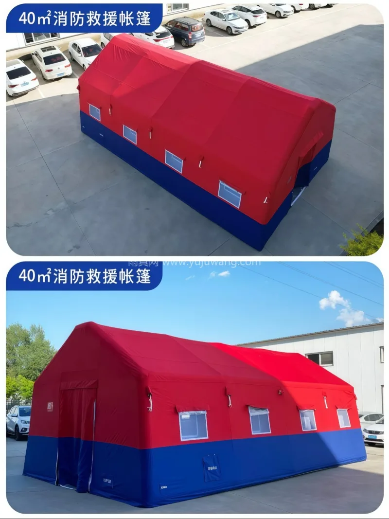 600D牛津布 · PVC气密布 · P 武汉专业帐篷供应链供货大型充气帐篷，专为 - 详情图