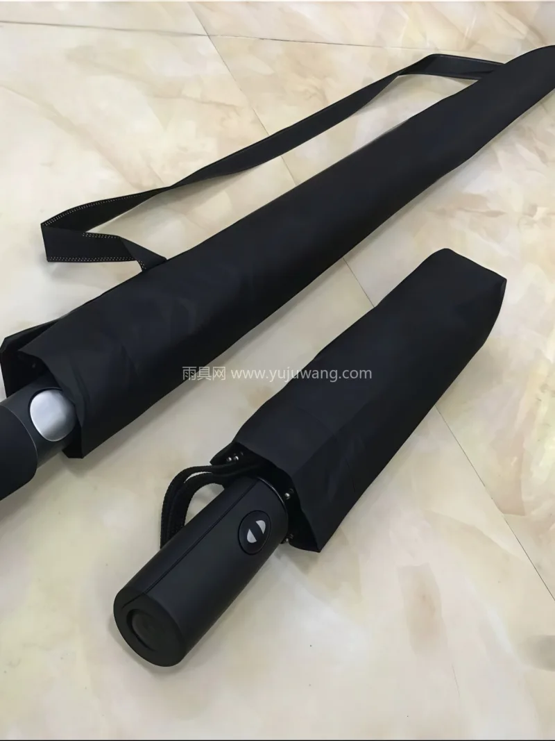 碰击布+玻纤 · 高密防水 本款奥迪原厂同款车用雨伞由武汉雨具供应链 - 详情图