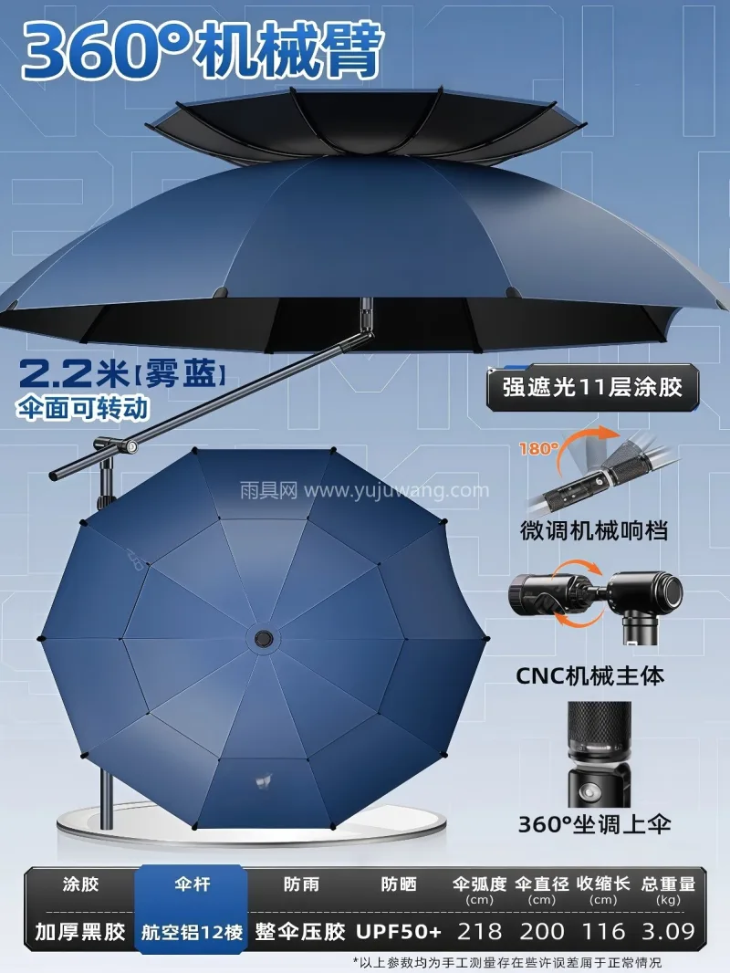 210D加厚高密度抗撕裂牛津布 · 10 武汉本土大型雨具供应链服务商，深耕户外雨 - 详情图