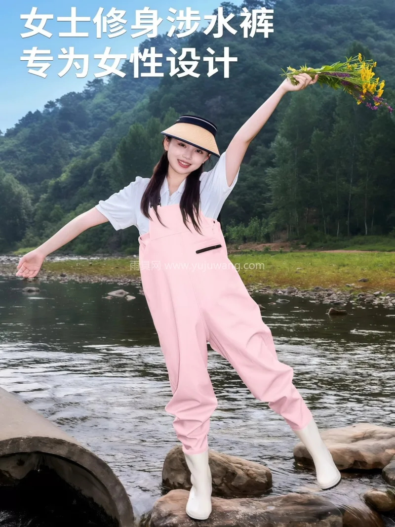 PVC材质 · 柔软亲肤 武汉大型专业雨具生产供应链供货女款背带下 - 详情图