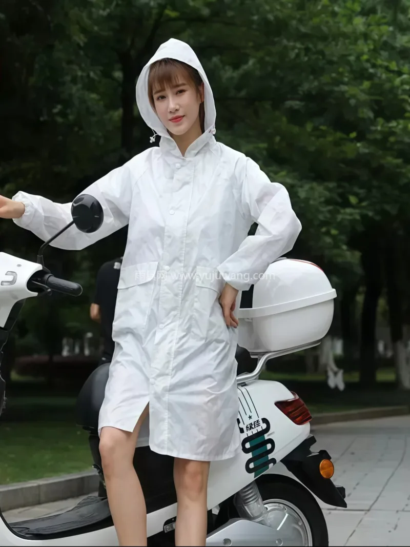 牛津材质 · 亲肤柔软 武汉专业雨具生产供应链供货时尚纯色中长款 - 详情图