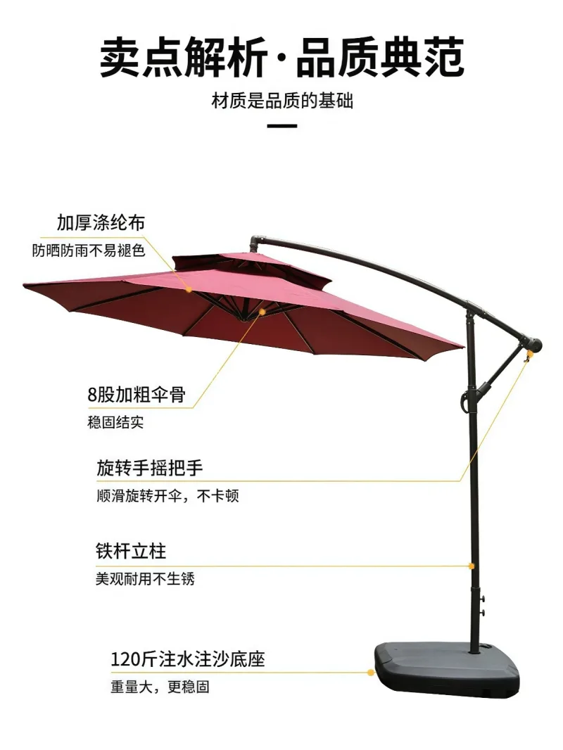 8骨加厚铝合金伞骨 · 加粗铝合金伞杆  武汉大型雨具供应服务商专注打造高品质户外 - 详情图