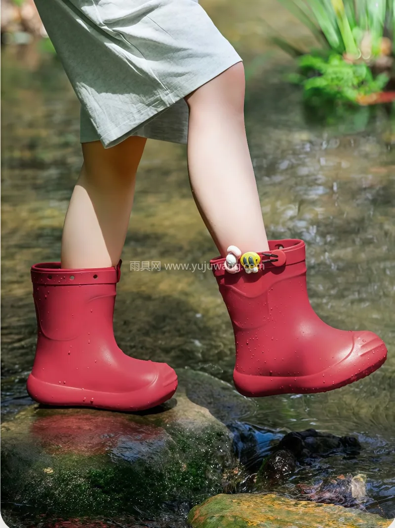 一体成型，不渗水 · 加深防滑底纹 ·  武汉大型雨具供应链供货 2026 新款女 - 详情图