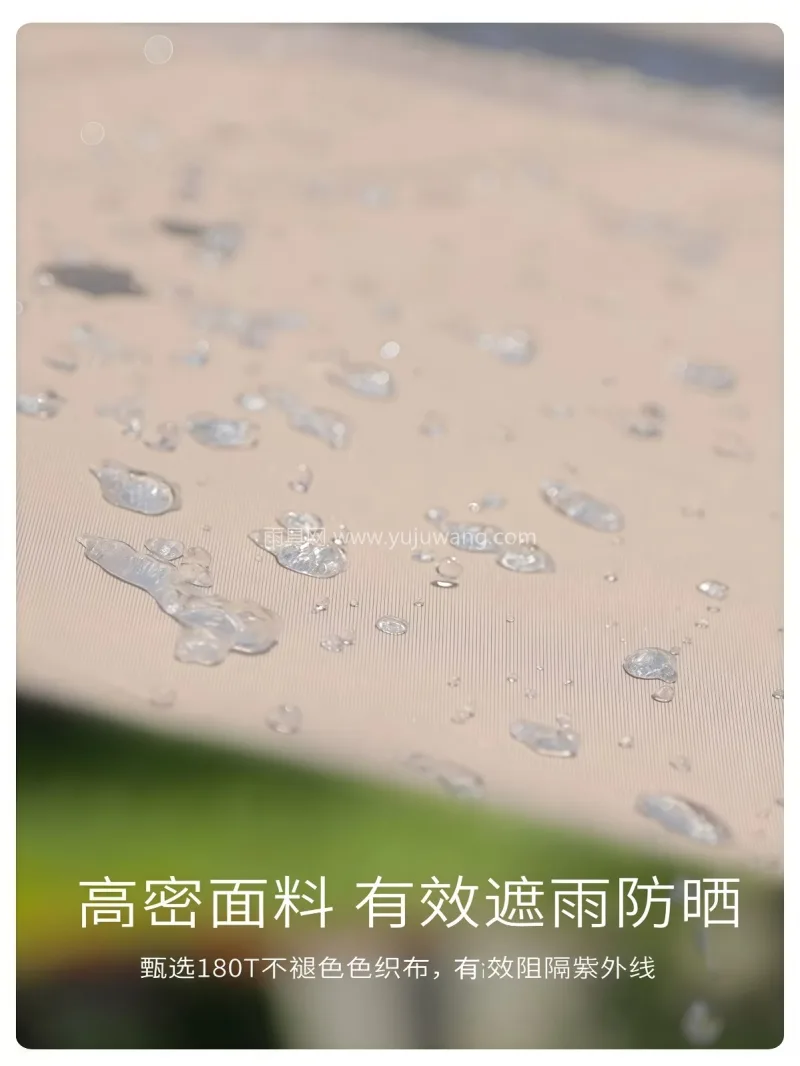 支持360°旋转转向 · 中柱手摇/推杆 武汉伞厂专业生产的2.7 米可摇头带转向 - 详情图