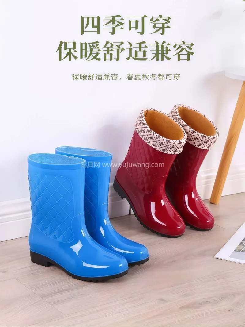 PVC材质 · 一体成型工艺 · 可拆卸 武汉大型雨具供应链供货 2026 新款女 - 详情图