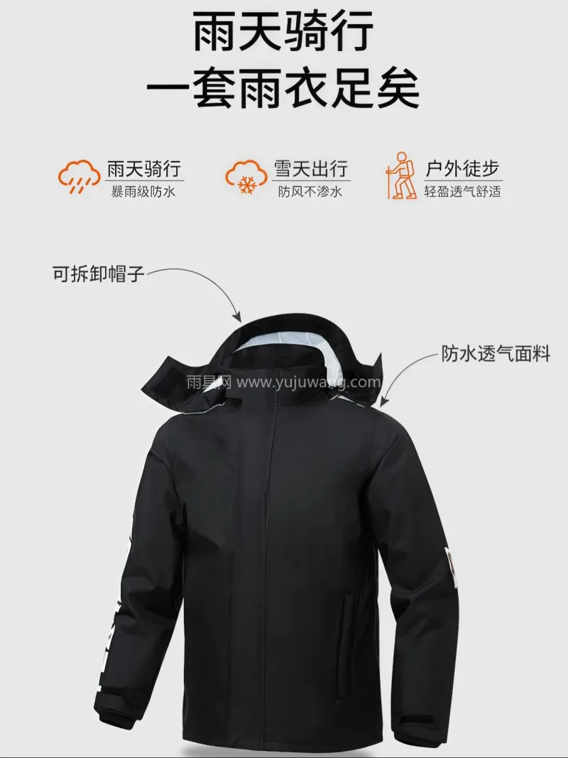 牛津布材质 · 高密防水 武汉专业雨具源头供应服务商，本土大型雨伞 - 详情图