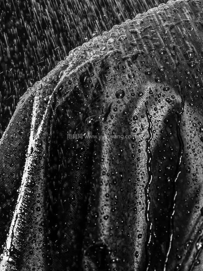 牛津布·材质 · 耐磨抗撕裂 本款长款全身防暴雨连体雨衣，由武汉专业大 - 详情图