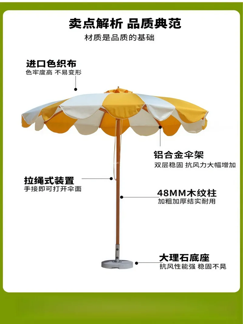厚防水防晒户外专用涤纶伞布 · 升级款4 作为武汉本地雨具供应链服务商，我们这款户 - 详情图