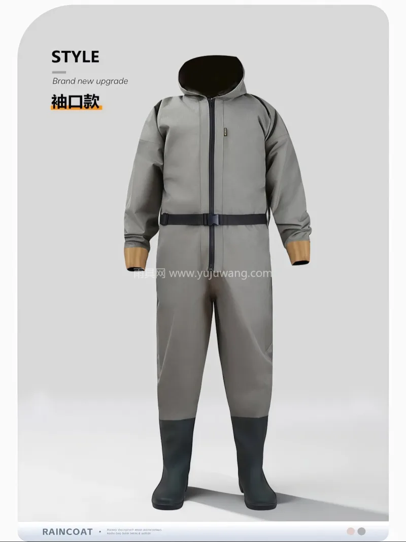 涤纶布材质 · 耐磨抗撕裂 武汉本土大型专业雨具生产供应链供货，全身 - 详情图