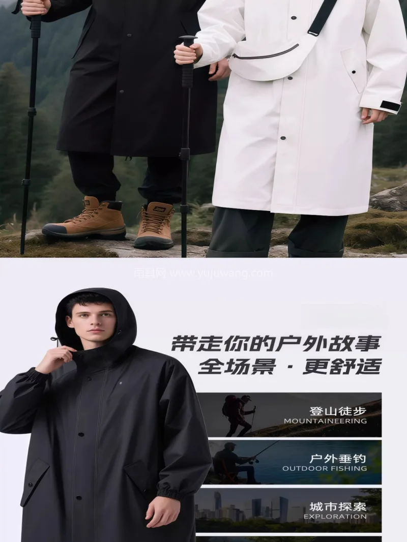 春亚纺面料 · 中厚防水 武汉本土大型专业雨具生产供应链供货，女款 - 详情图