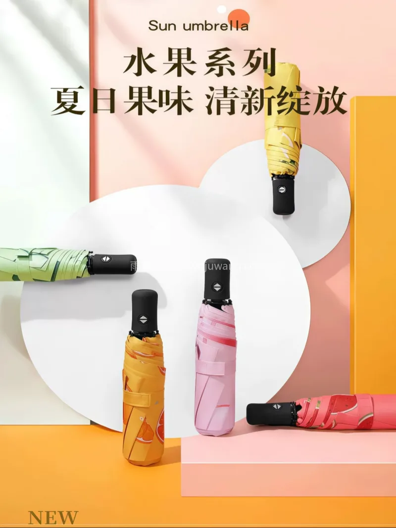 8骨玻璃纤维伞骨 · 内层加厚黑胶防晒涂 武汉大型雨具制造厂家专业生产雨衣、雨伞、 - 详情图