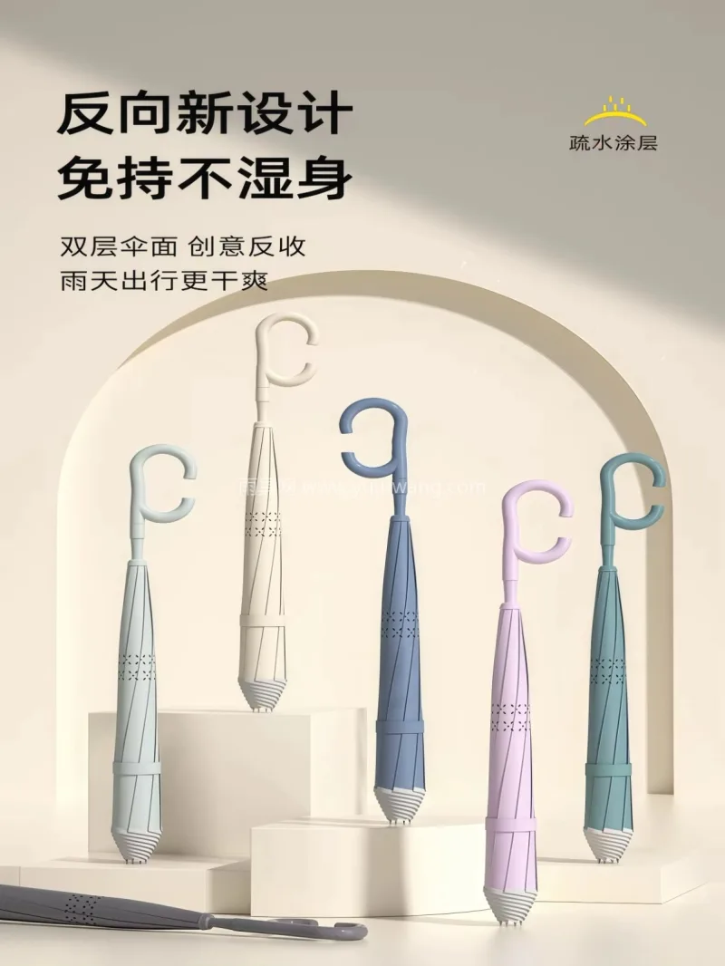 190T高密度碰击布 · 加粗高韧性玻纤 武汉源头雨伞供应链服务直供 2026 新 - 详情图