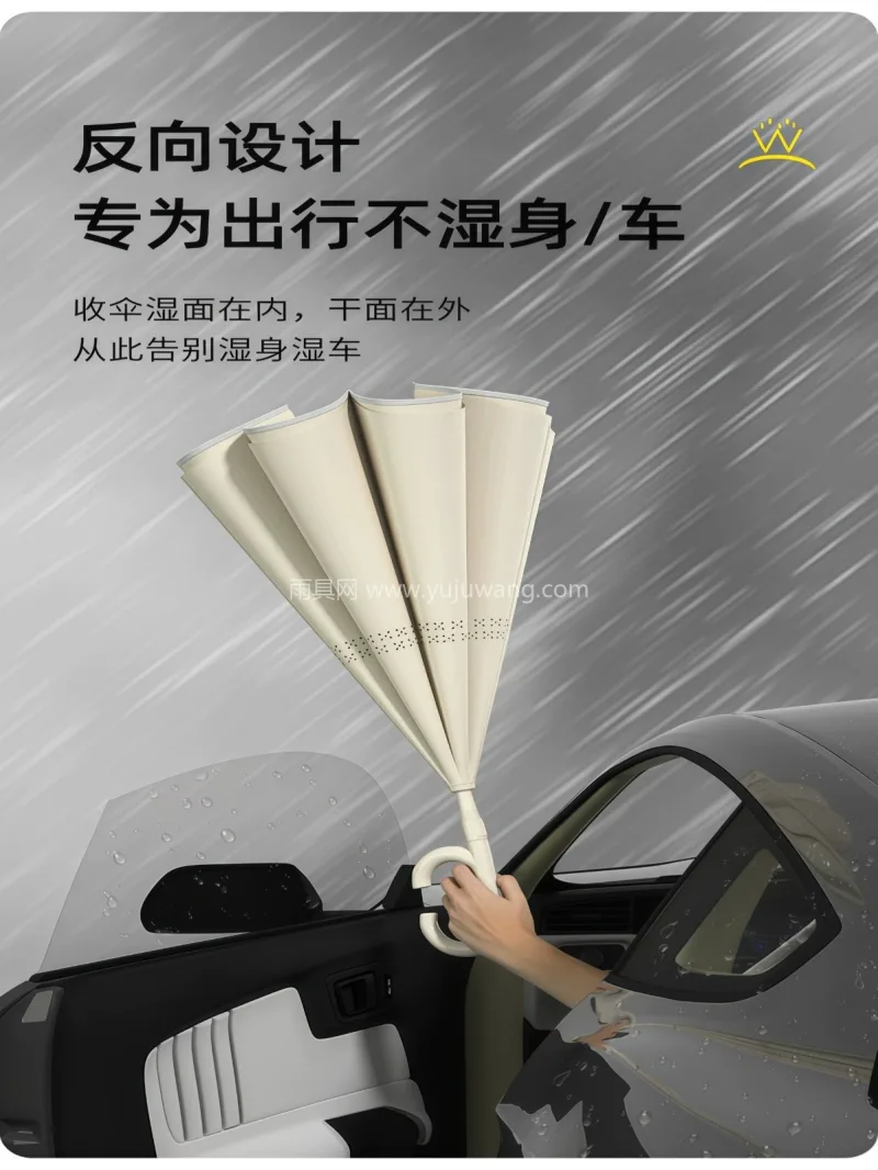190T高密度碰击布 · 加粗高韧性玻纤 武汉源头雨伞供应链服务直供 2026 新 - 详情图