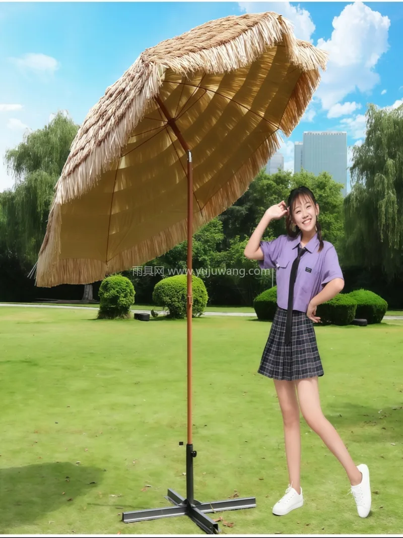 防晒隔热 · 耐高温 · 加粗金属伞骨 武汉本地大型雨伞供应链服务直供大户外遮阳 - 详情图