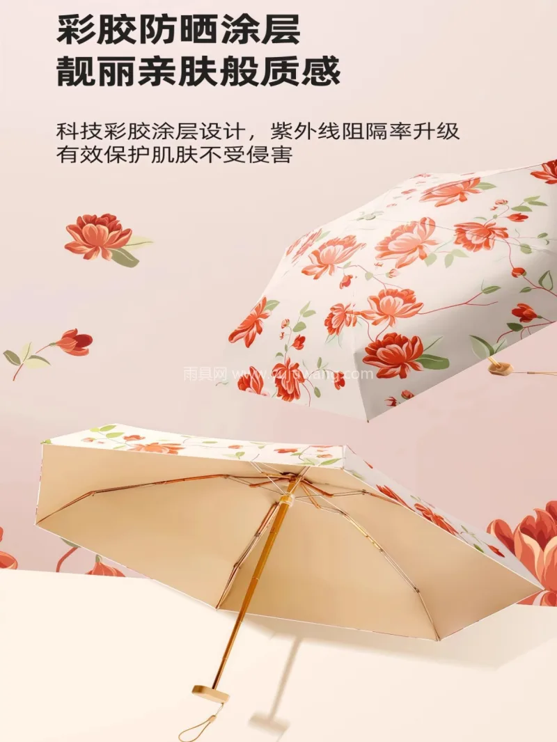靓丽彩胶涂层 · 高强度合金骨架 · 防 武汉本地雨伞供应链服务直供超轻胶囊雨伞， - 详情图