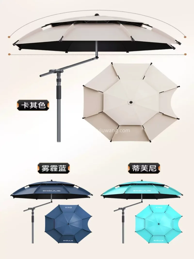 加厚黑胶 · 紫外线阻隔率99% · 科 作为武汉专业大型雨伞供应链服务，我们推出 - 详情图