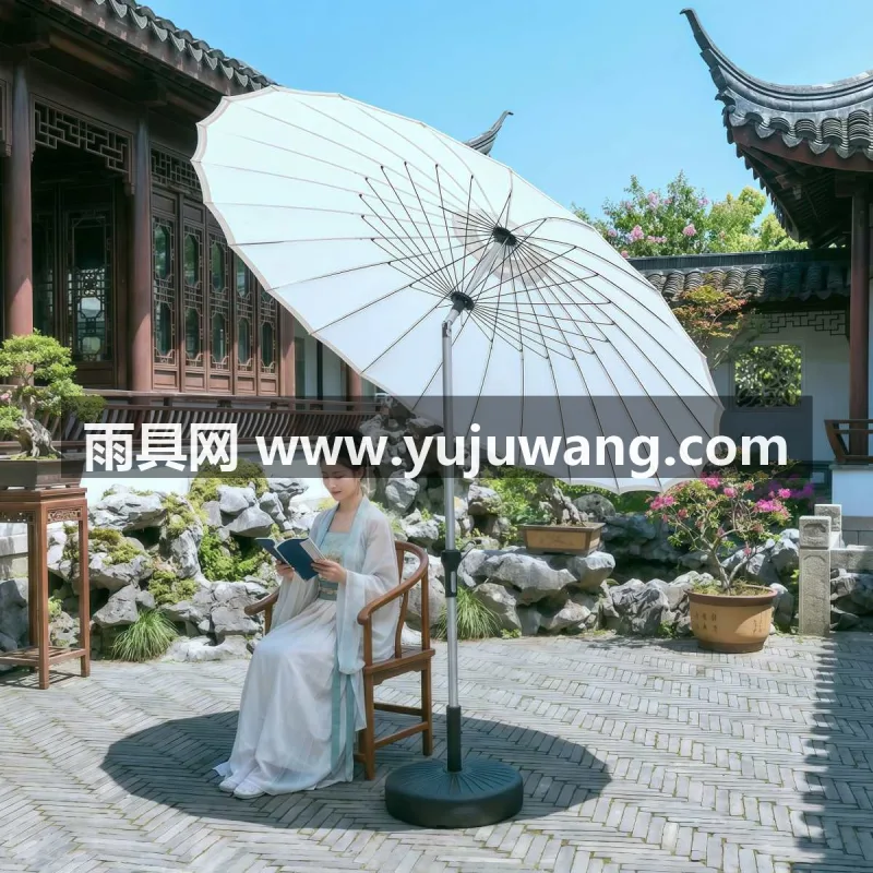 伞面高密度涤纶色织布 · UPF50+防晒效果 · 加粗铁制/铝合金伞杆伞骨 武汉雨具制造厂家，专业生产各类雨具及户外遮阳产品，