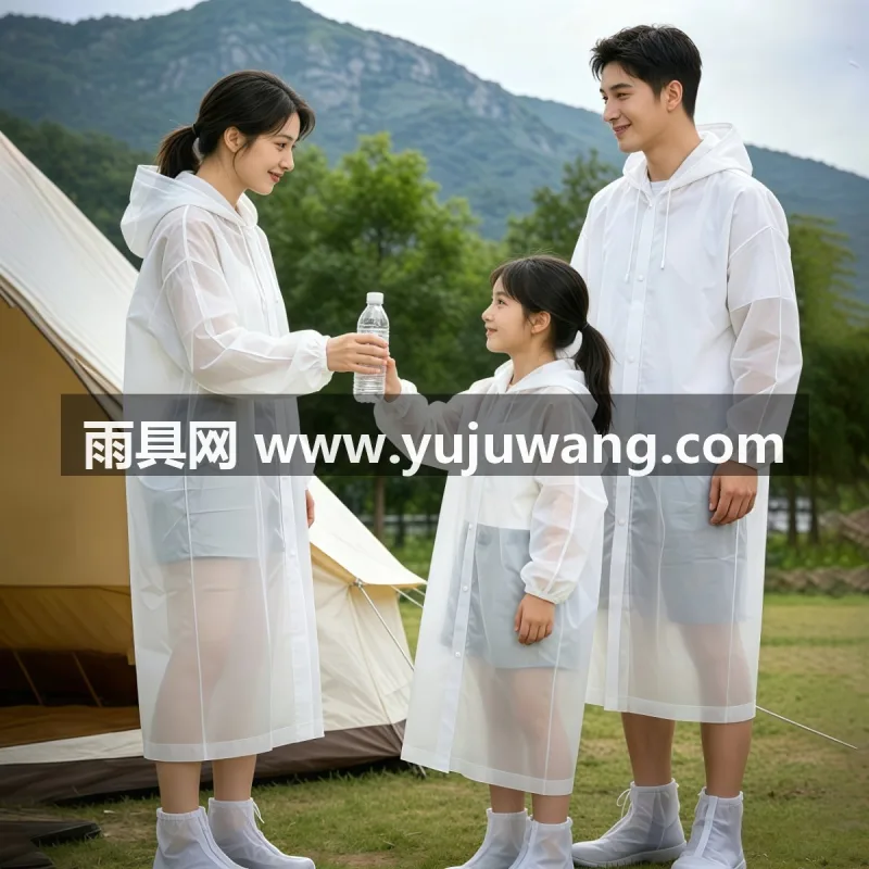 EVA材质 · 高密防水 武汉专业雨具生产供应链供货加厚一次性雨衣，覆盖成人