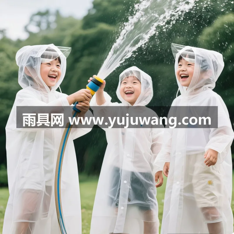 EVA材质 · 高密防水 武汉专业雨具生产供应链供货儿童雨衣，专为幼儿园男女