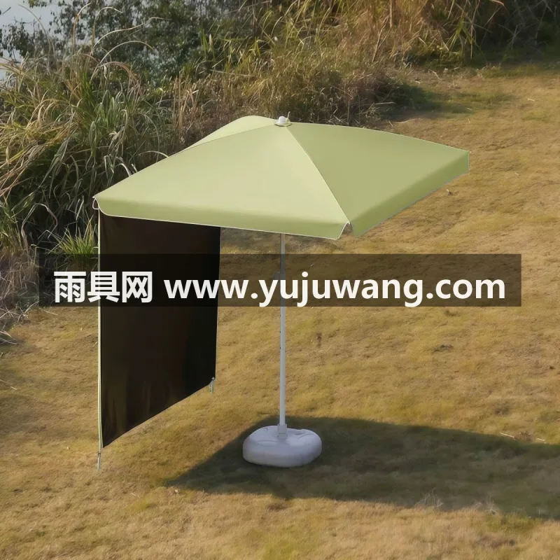 伞面高密度聚酯纤维 · 伞骨8骨加固结构韧性强不易变形 · 伞杆加厚防锈钢管 武汉本地雨伞供应链服务生产摆摊专用太阳伞，配备可拆