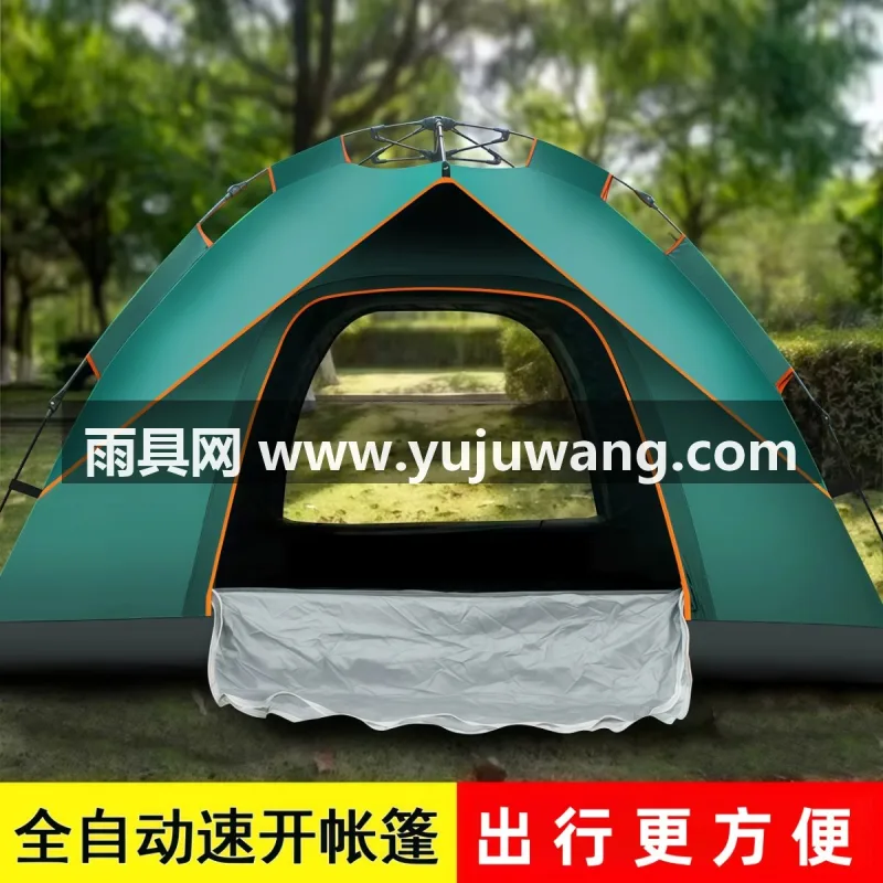 加厚钛银隔热层 · 加大双门通风透气 · 强化纤维支架 武汉本地大型雨具生产供应链供货 2026 新款户外