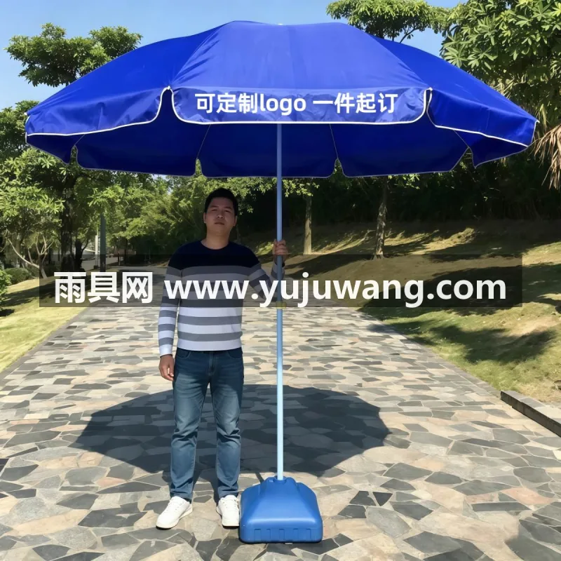 加厚牛津布 · 加粗厚管壁 · 加厚银胶防晒隔热层 武汉本地大型雨伞供应链服务直供大太阳伞摆摊遮阳伞，