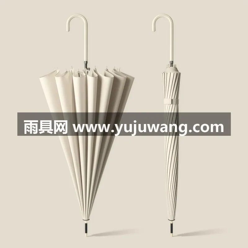 防水碰击布 · 黑钢骨伞骨 · 防晒抗雨 武汉本地雨伞供应链服务直供高颜值长柄雨伞，专为女生