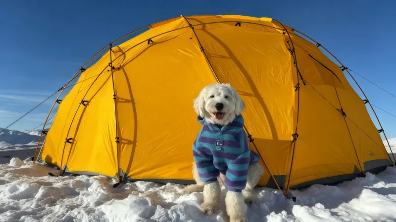 雪山攀登专用高山帐篷突破技术瓶颈 可抵御 - 40℃极端低温