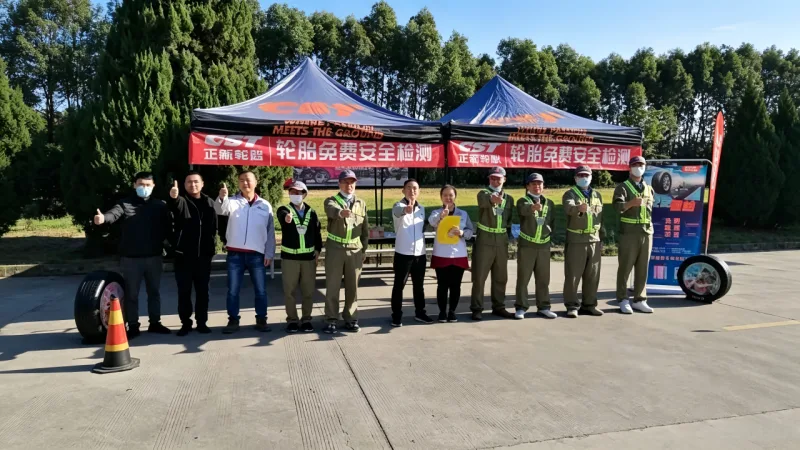 正新轮胎全国地推活动广告帐篷定制合作案例项目图片