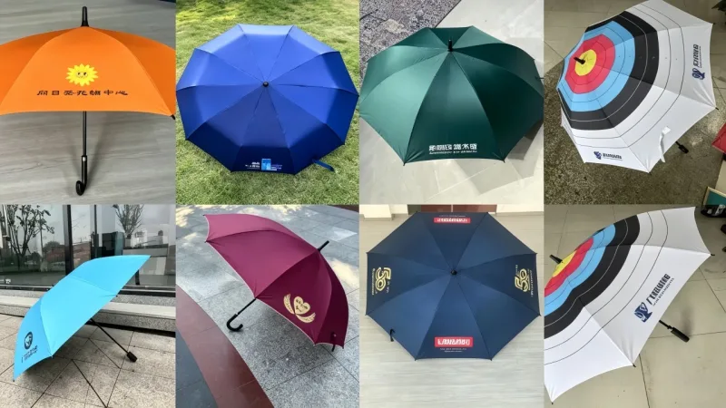 定制广告伞设计设计要点指南：logo 配色与位置怎么选更醒目