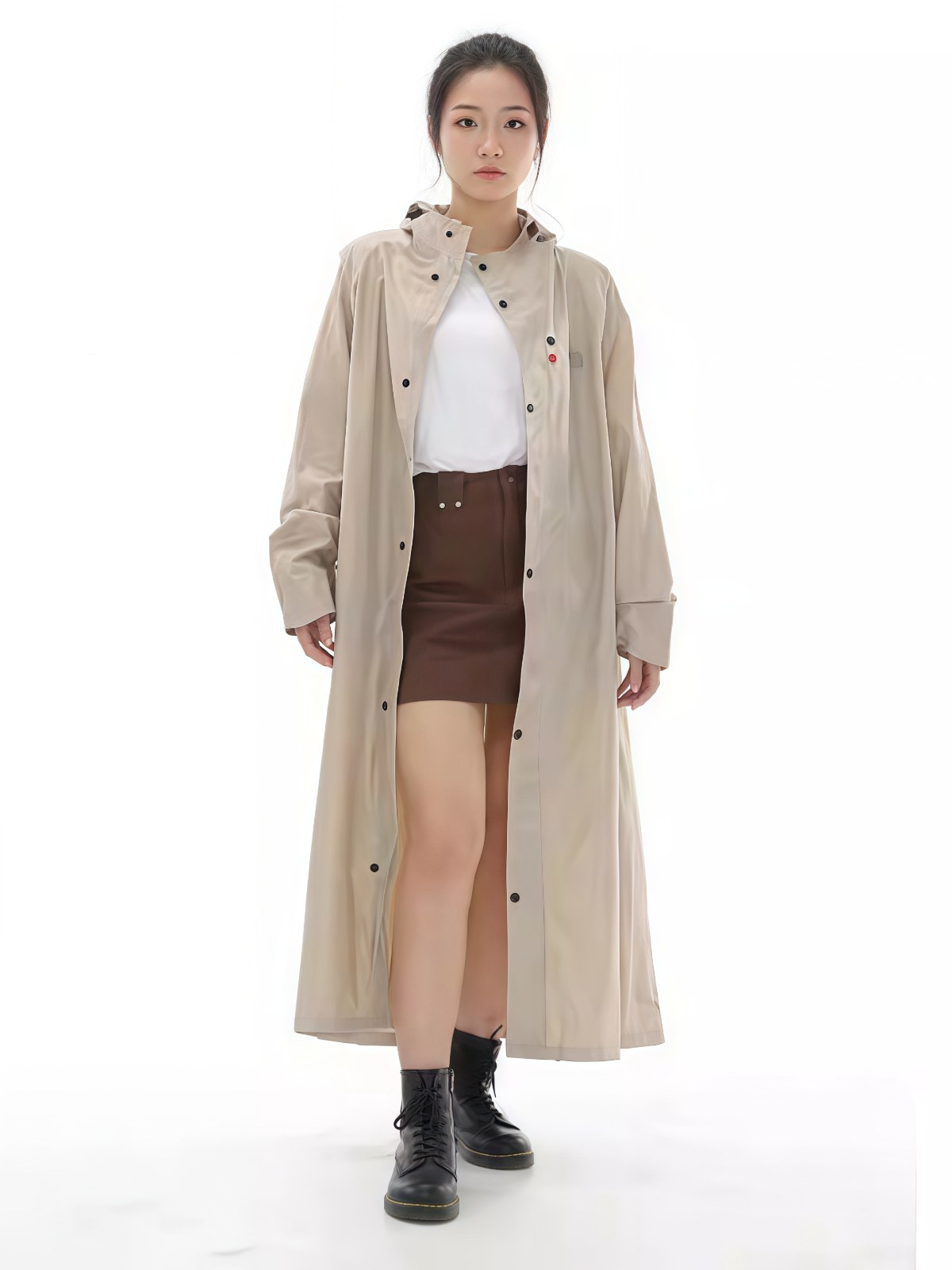 雨衣长款全身防暴雨单人男女款成人外穿外卖骑手骑行摩托车电动车 - 详情图