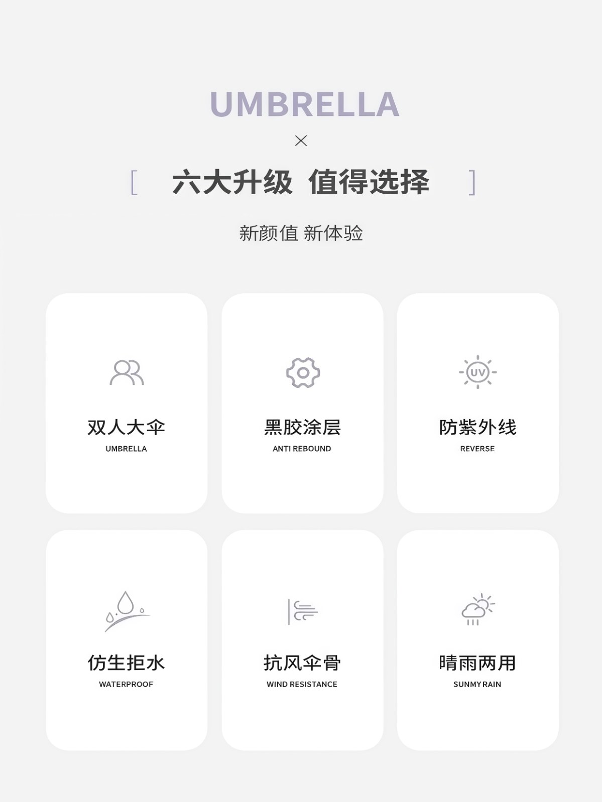 手开手动环扣防晒伞遮阳伞雨伞男女加大加厚加固男折叠晴雨两用伞 - 详情图