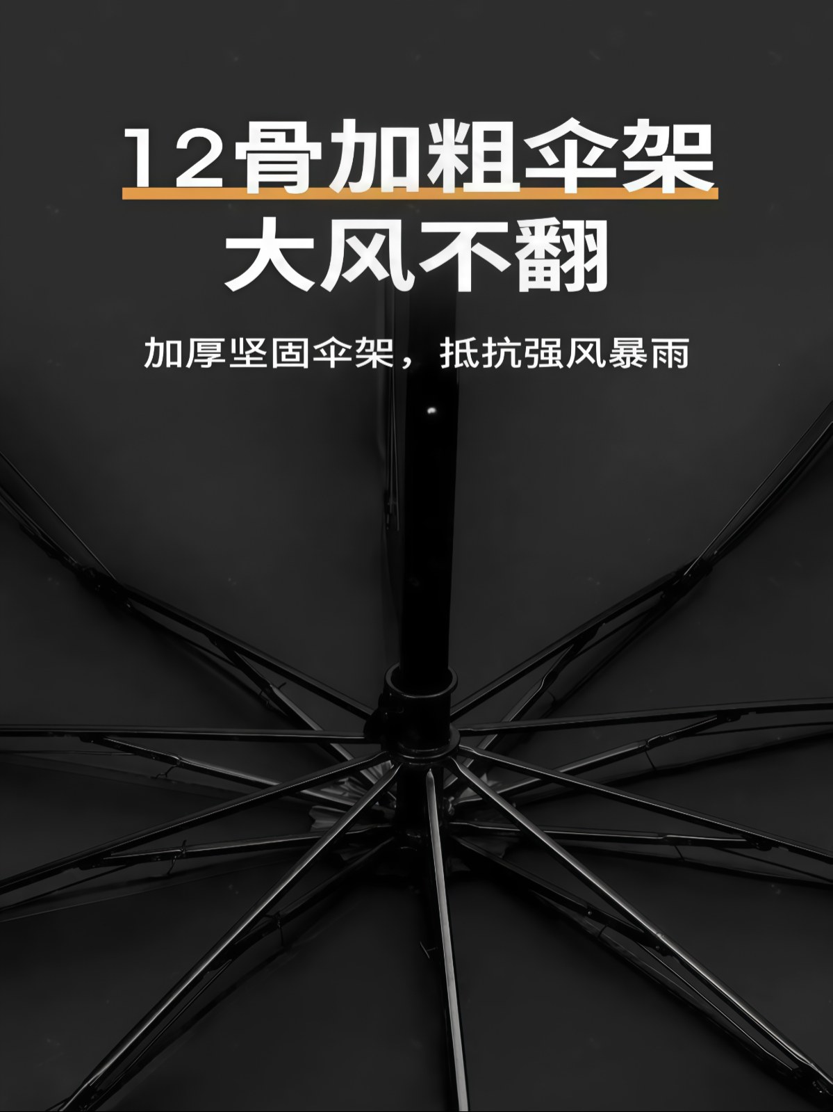 双人12骨折叠雨伞男女超大号加固晴雨两用学生防晒防紫外线太阳伞 - 详情图