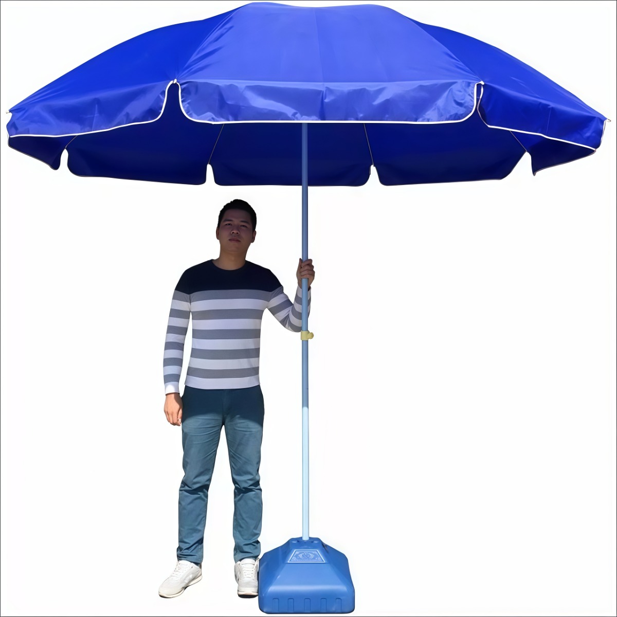武汉雨具网·大太阳伞摆摊遮阳伞庭院防晒雨伞大伞户外摆摊商用大型定制广告伞·产品图6