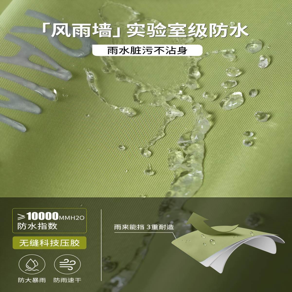 武汉雨具网·雨衣电动车长款全身防暴雨成人外穿骑行单人女款男电动电瓶车雨披·产品图5