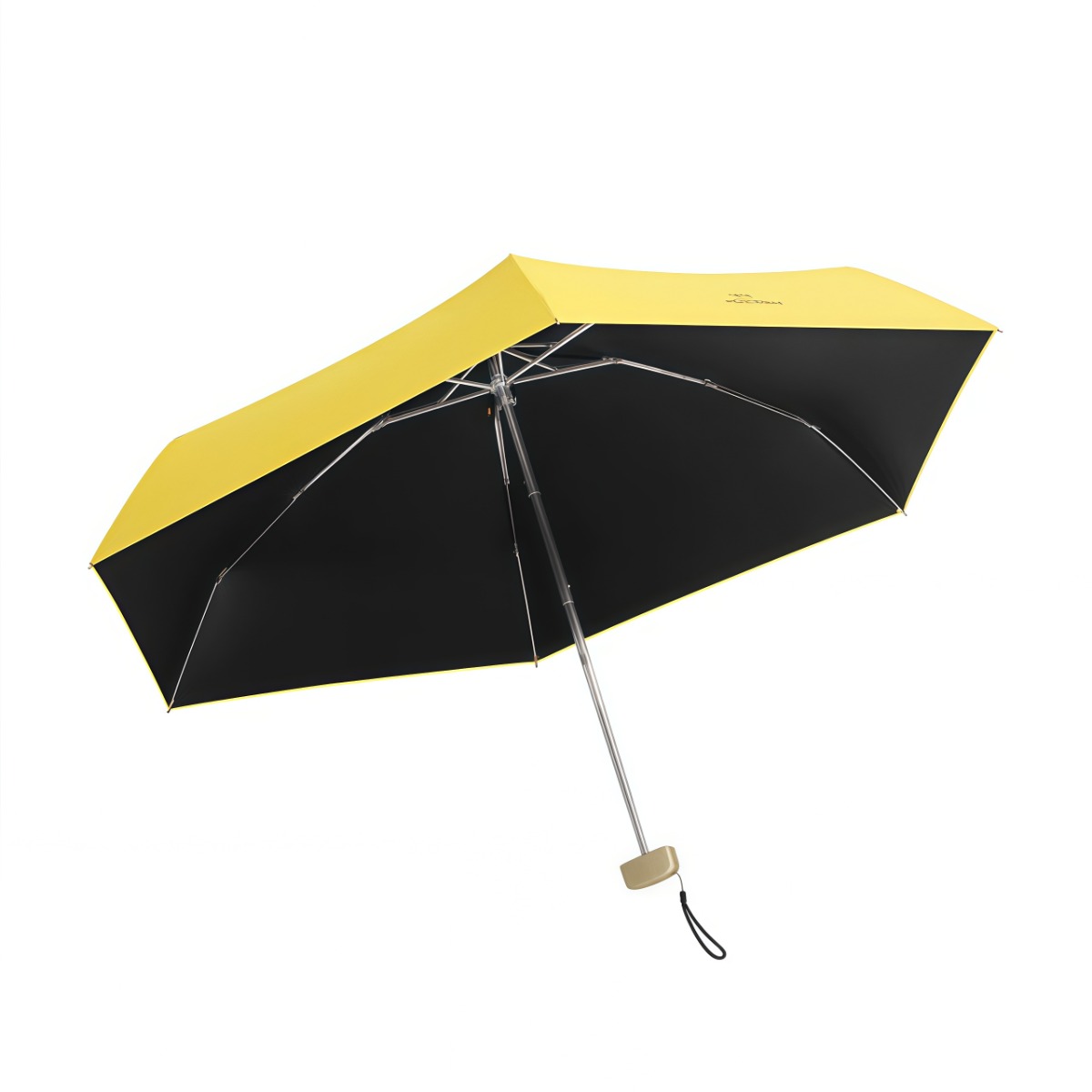 武汉雨具网·小巧便捷太阳伞女防晒防紫外线遮阳晴雨伞两用迷你超轻五折伞加厚·产品图6