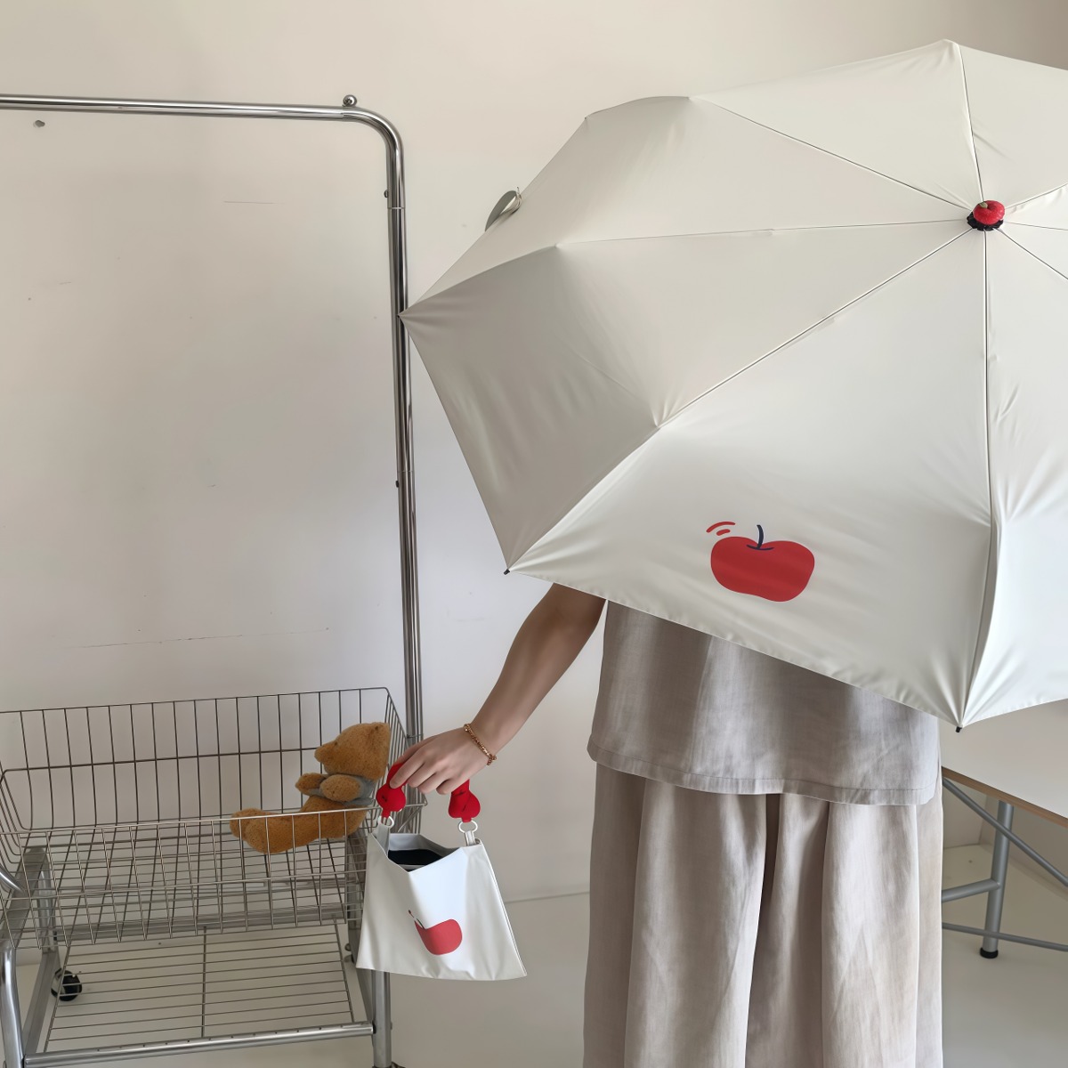 武汉雨具网·自动雨伞女高颜值晴雨两用太阳伞防晒防紫外线黑胶折叠遮阳伞学生·产品图4