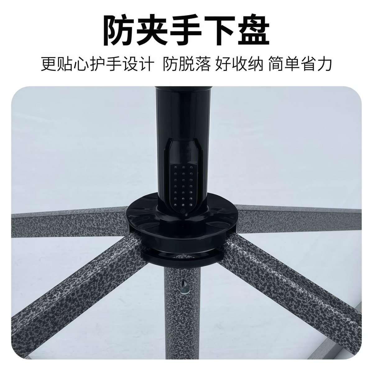 武汉雨具网·太阳伞大型户外摆摊遮阳伞大号雨伞商用庭院伞四方广告定制折叠伞·产品图3