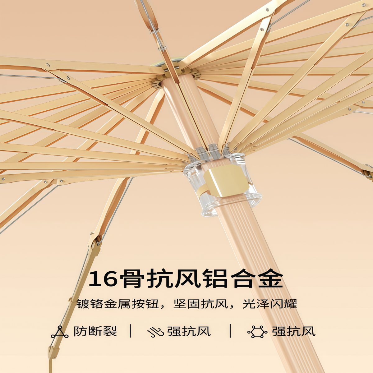 武汉雨具网·雨伞手动伞晴雨加大加厚加固两用女遮阳伞结实学生上学专用耐用抗·产品图4