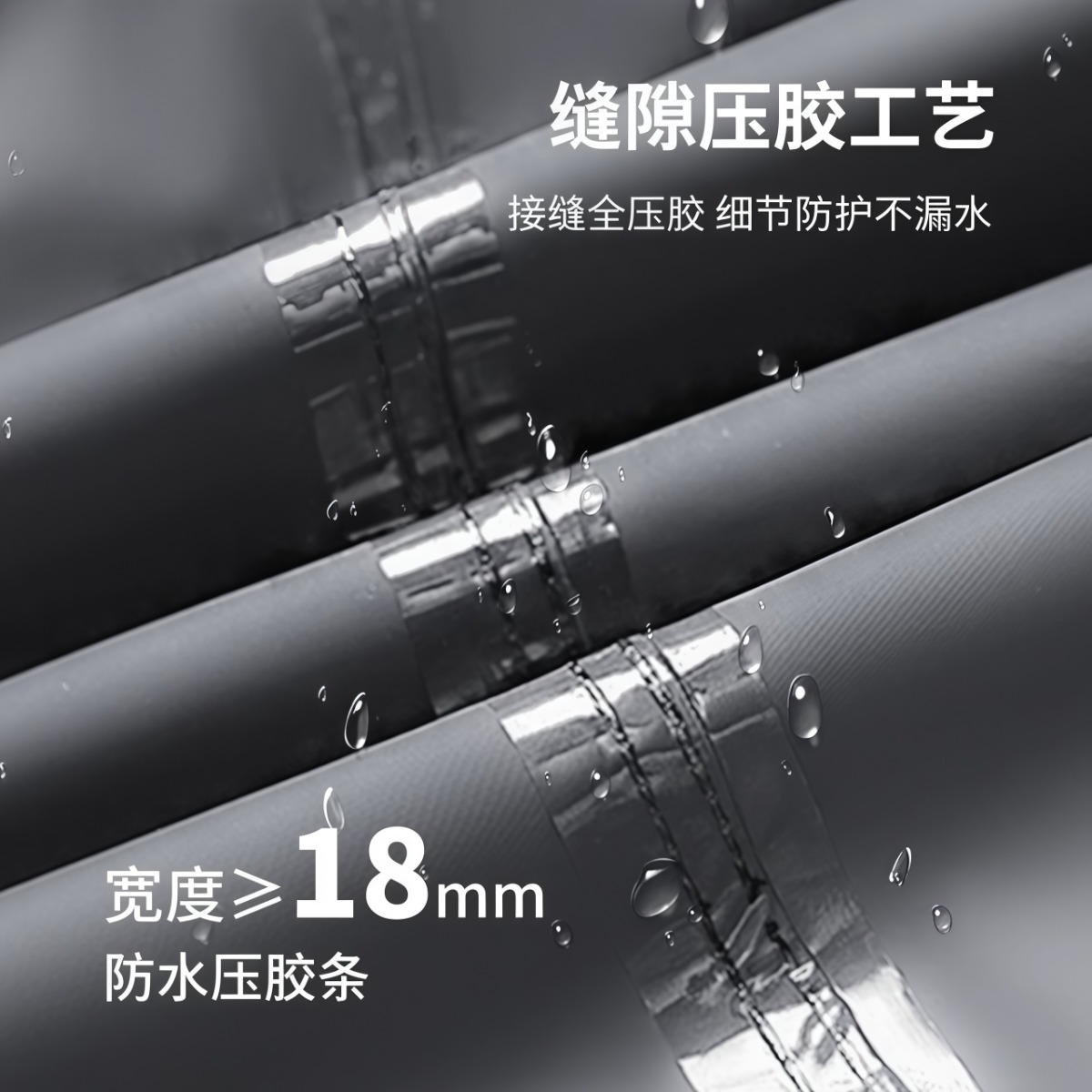 武汉雨具网·路亚风雨衣钓鱼防水专用装备全身防暴雨超薄连体雨衣防水服·产品图3