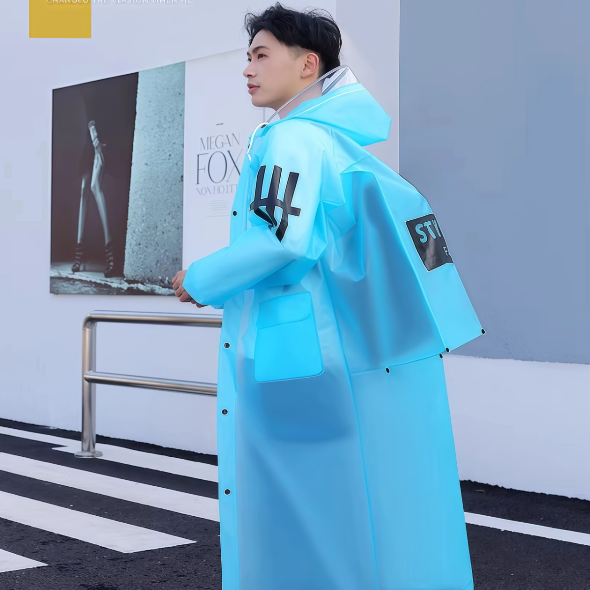 武汉雨具网·雨衣男款长款全身防暴雨连体户外电动摩托车单人女成人演唱会雨披·产品图6