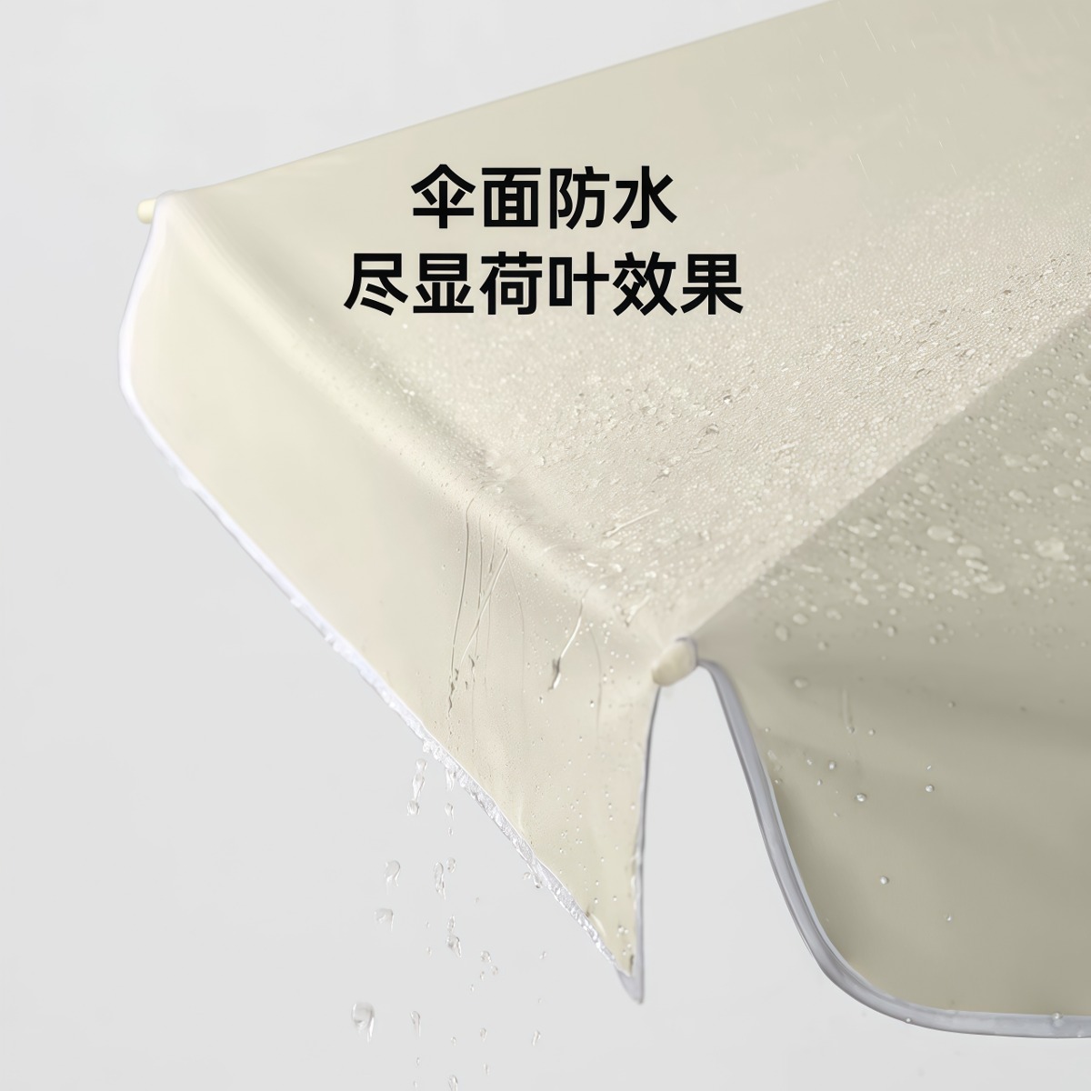 武汉雨具网·摆摊专用太阳伞 带可拆卸围布 户外露营防晒雨伞适配小推车·产品图3