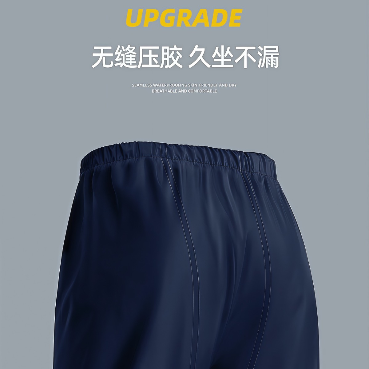 武汉雨具网·雨衣套装男款雨裤专用成人外穿分体式外卖骑手长款全身防水防暴雨·产品图3