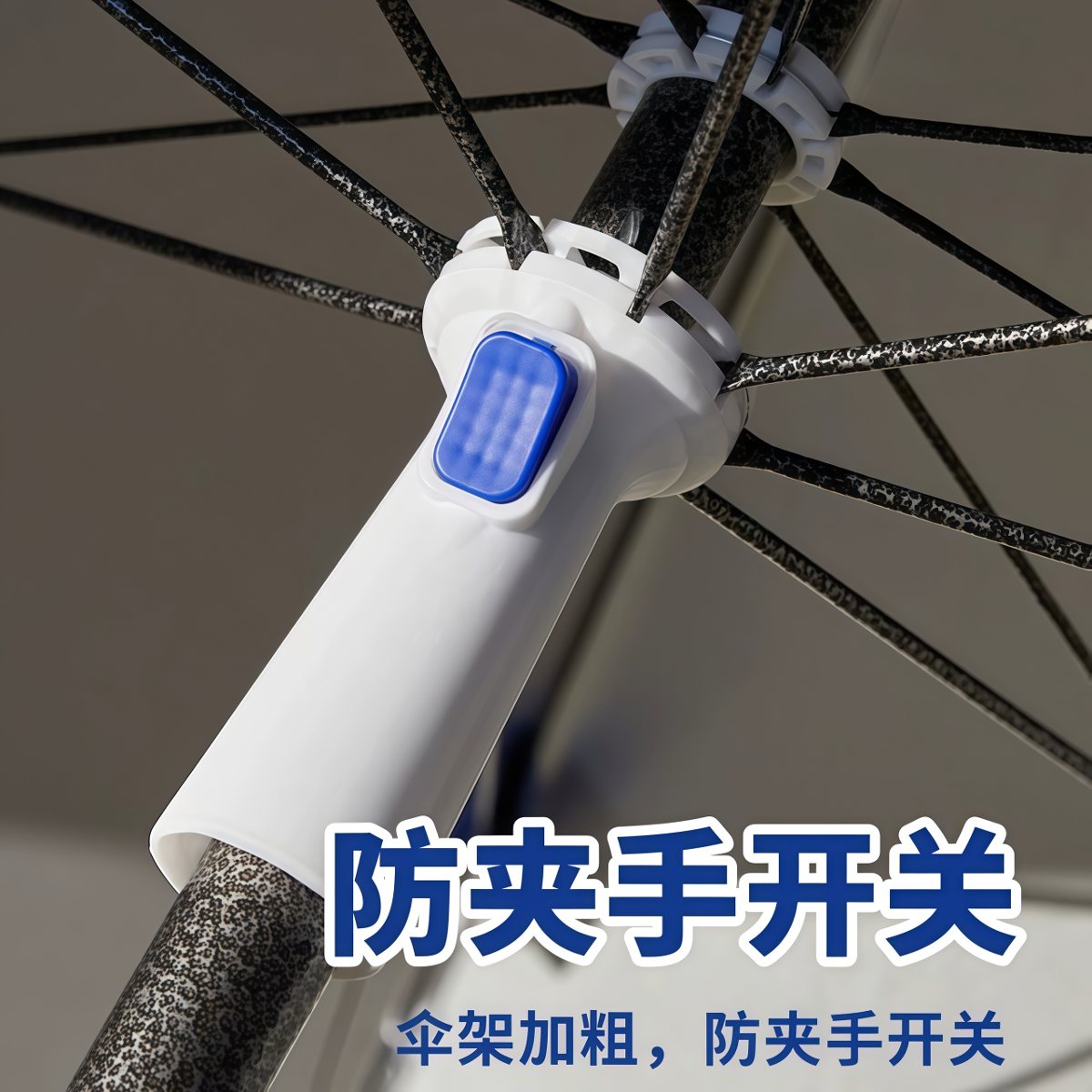 武汉雨具网·太阳伞户外遮阳伞大型商用伞超大号摆摊伞做生意大伞广告伞庭院伞·产品图6