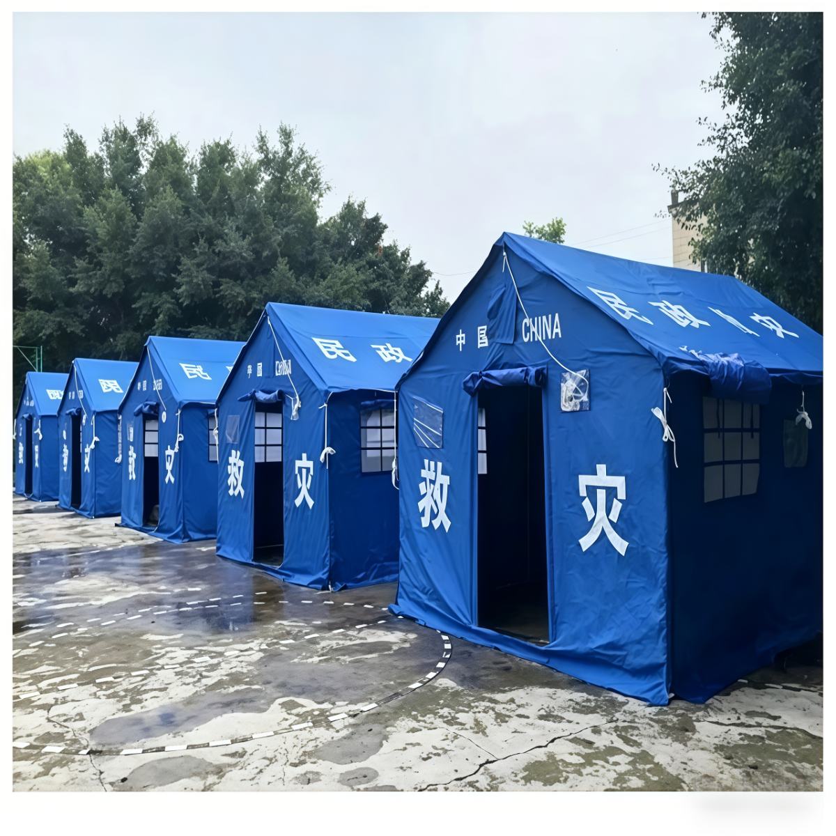 武汉雨具网·户外应急救灾地震帐篷民政抗震赈灾防汛救援指挥储备医用救灾帐篷·产品图2