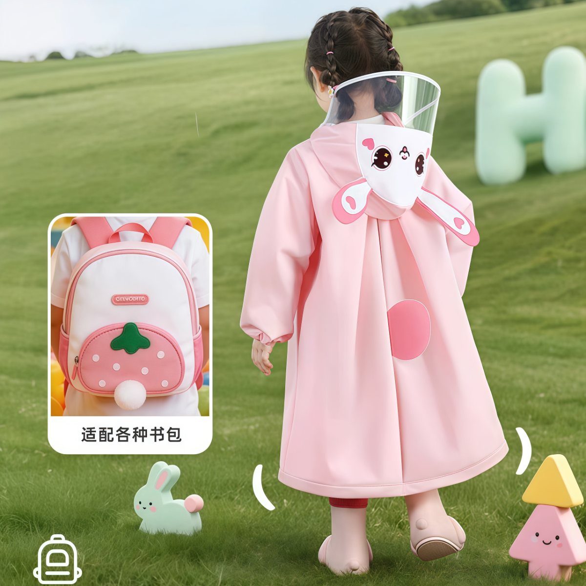 武汉雨具网·儿童雨衣男童女童一2岁幼儿园专用宝宝雨衣小孩2026新款·产品图3