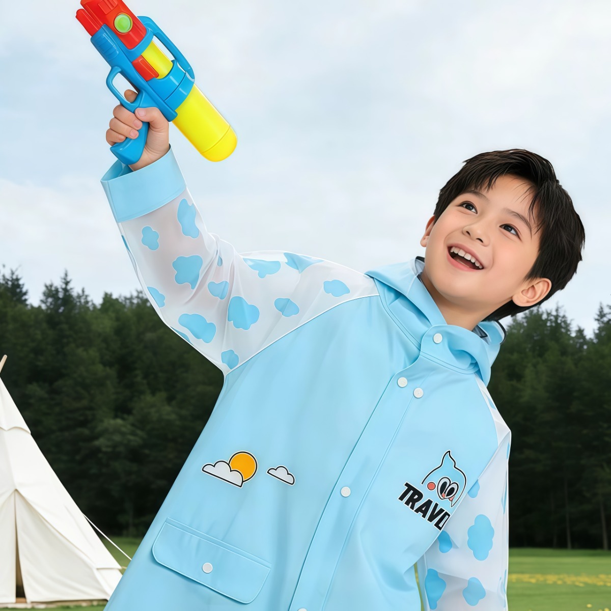 武汉雨具网·儿童雨衣男孩女孩幼儿园小学生上学专用防暴雨2026新款男女童雨披·产品图6