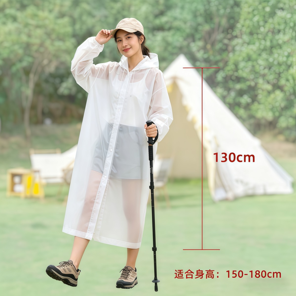 武汉雨具网·加厚一次性雨衣成人亲子款男女户外登山徒步旅游便携防水雨披儿童·产品图4