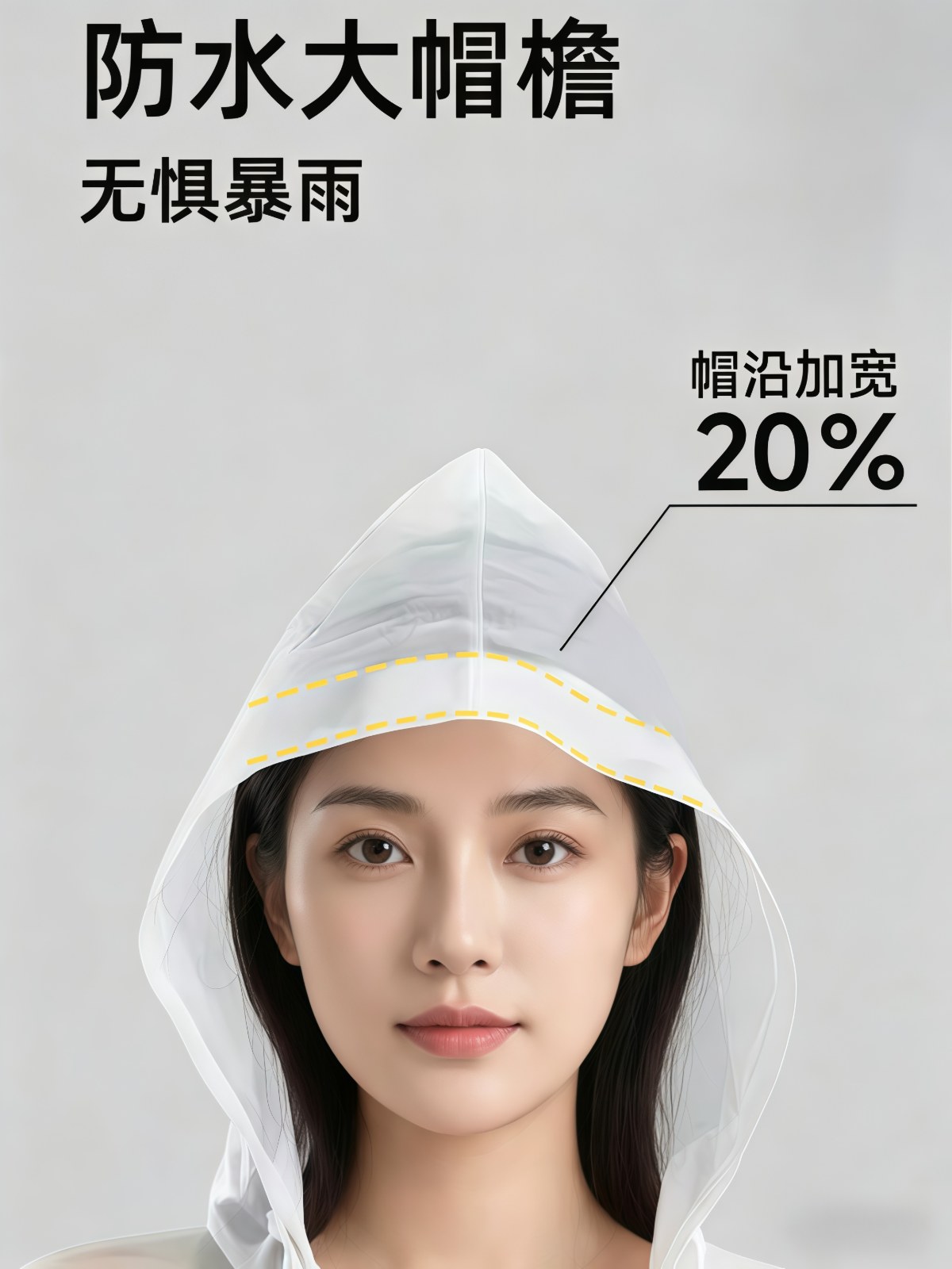 加厚一次性雨衣成人亲子款男女户外登山徒步旅游便携防水雨披儿童 - 详情图